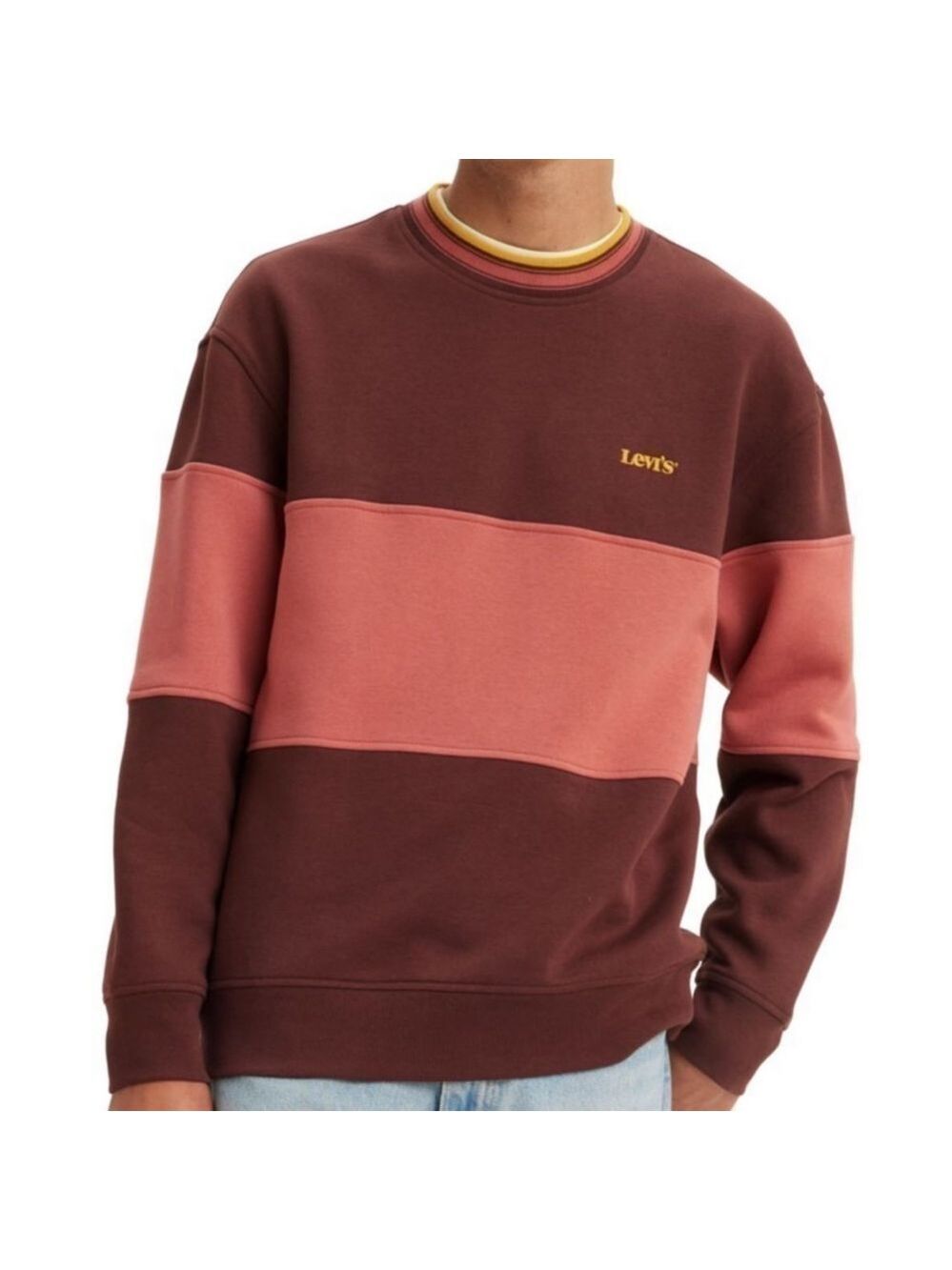 Levi’s Classic Crew Relaxed Fit Super Soft Fleece Logo Sweatshirt size L
